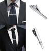 Rhinestone Adjustable Tie Clip for Men Offering Versatility for Different Tie Styles for Wedding Business Conferences