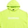 Balenciaga FW22 Sweatshirt Loose Fit Men's Fluorescent Yellow 729361TNVL27805