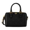 Geantă Tote cu Imprimeu Complet Logo Clasic Monogramă T Genți de mână Femei Negru 152131-001