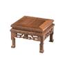 Retro Engraving Wooden Tea Tray Teapot Bases Bonsai Buddha Stand Fish Tank Pedestal Wooden Flowerpot Base Furniture Home Decor