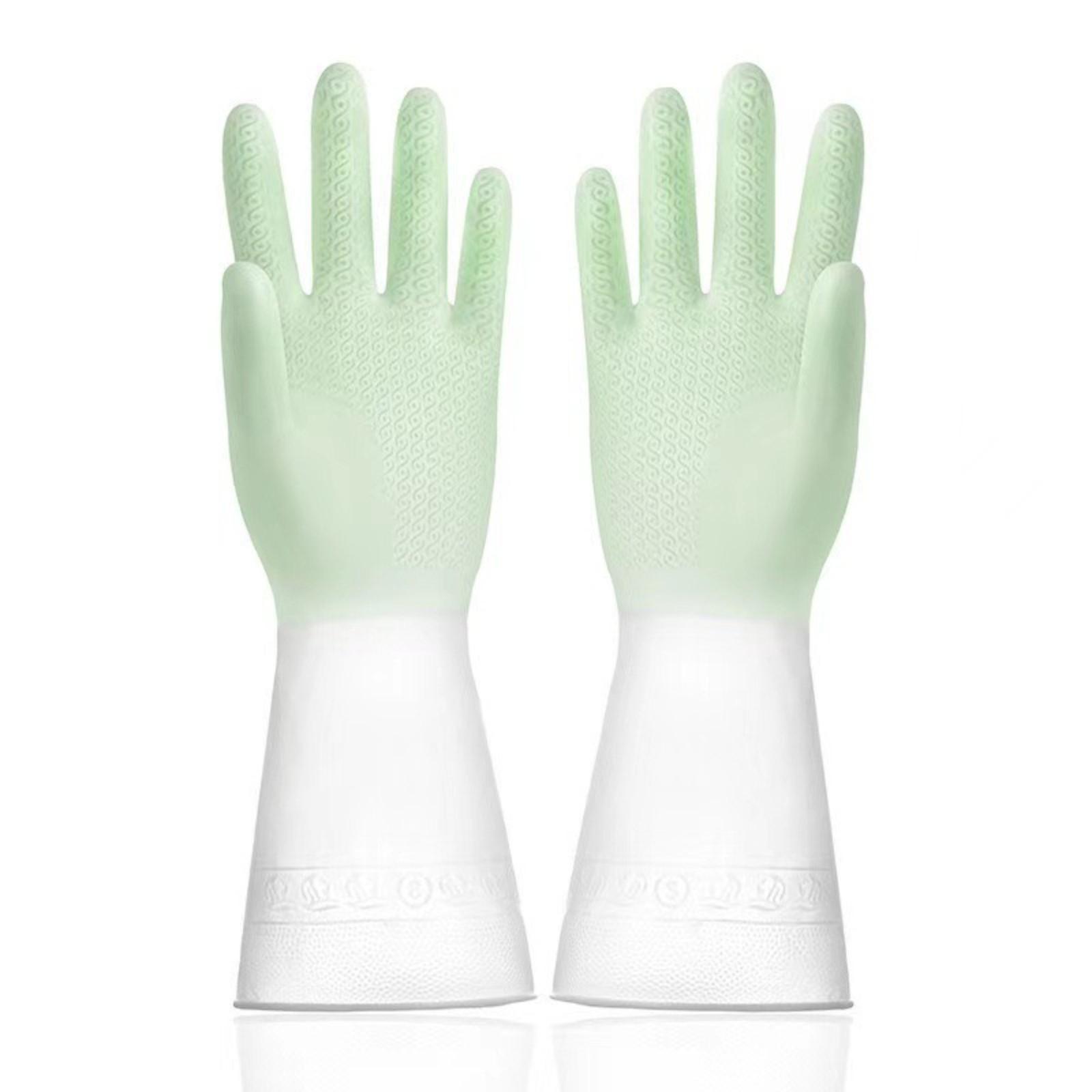 

Перчатки для мытья посуды для женщин на кухне, латексная резина, мытье посуды, стирка одежды, резина, работа по дому, уборка, водонепроницаемые, для домашнего использования