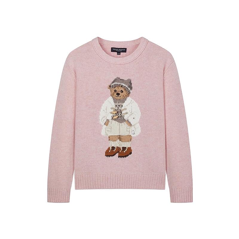 Teenie Weenie Women's Bear Jacquard Knit Sweater