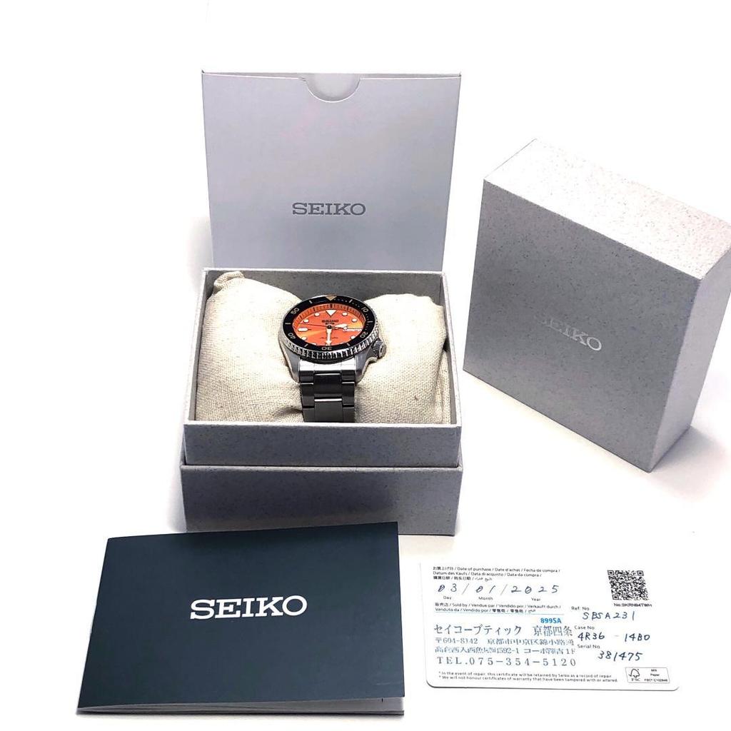 [USED] Seiko 5 Sports 4R36-14B0 Automatic with warranty and box