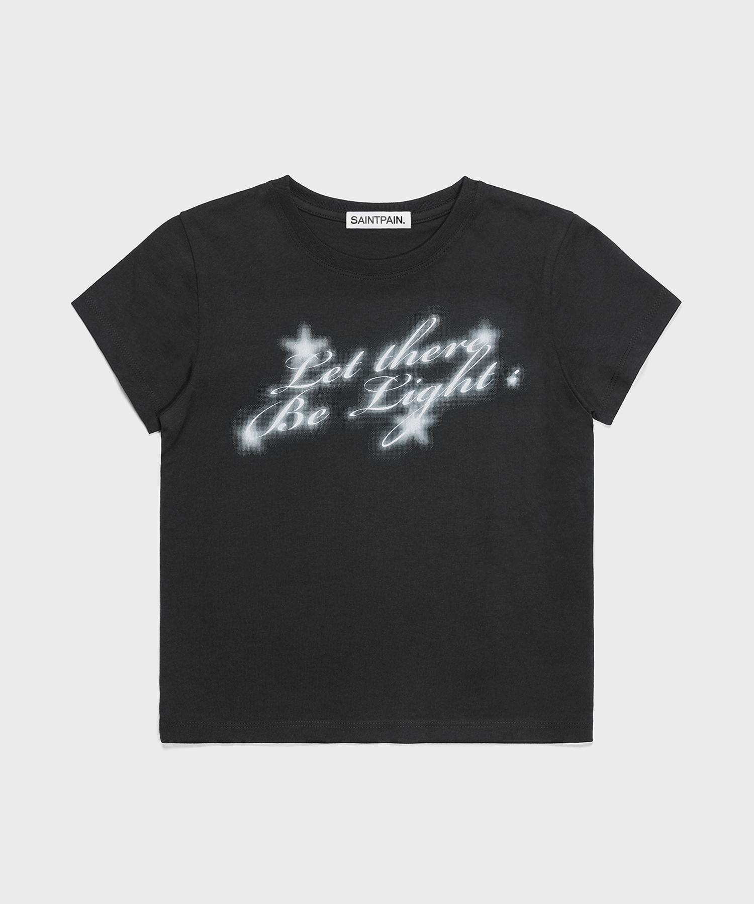Saint Pain Sp Light Crop Short Sleeve Tee Black Black/Free