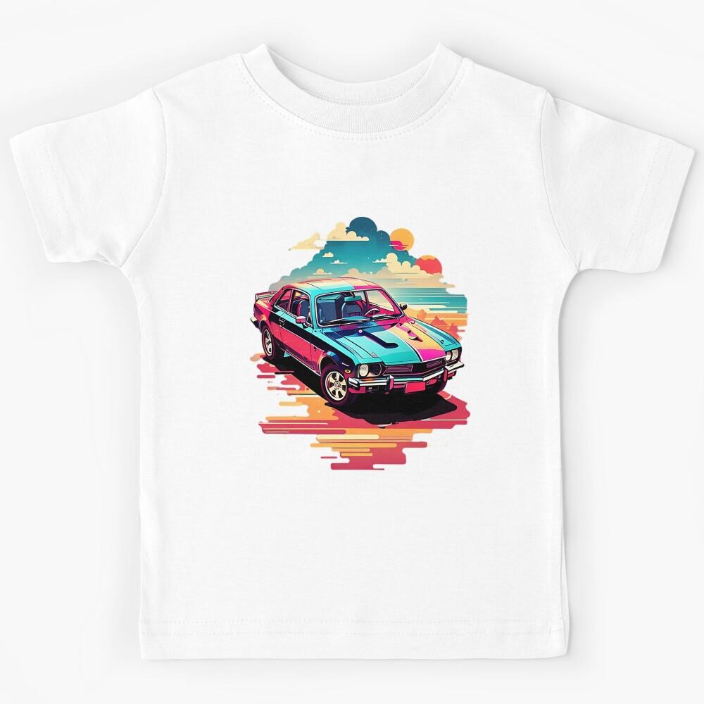 Vintage Car Splash Kids T-Shirt 160