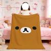 Blanket Cartoon For Soft Cute Throw Blanket R-Rilakkumas-s for Picnic Bed Sofa Home Bear Bedroom Cozy Warm Comfortable