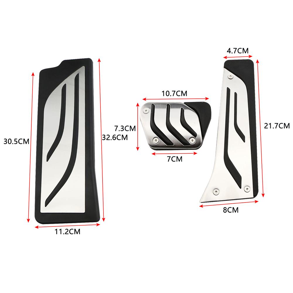 Car Pedal Cover for BMW 3 Series G20 G21 330i 330e 430i 440i 2019 - 2026 2026 LHD Gas Brake Pedals Foot Rest Pad Accessories