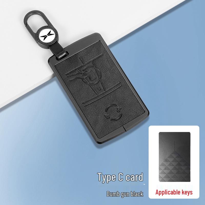 Compatible with XPeng P7i, G6, G9, P5, G3i Key Case - Premium Protective Shell with Buckle.