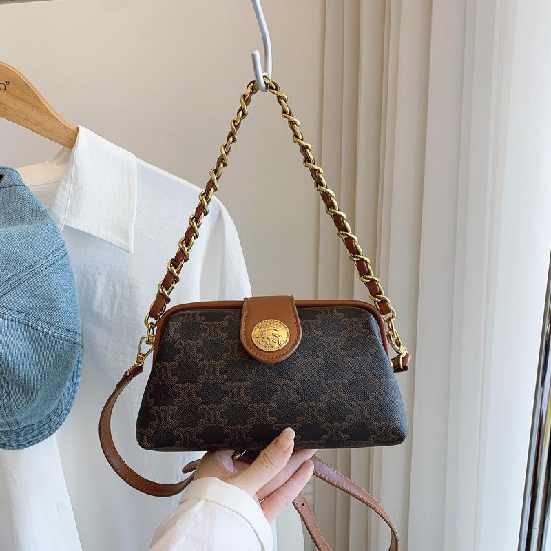 New Fashion Style Letter Pillow Bag Single Shoulder Diagonal Span Nano Women's Bag Fashion