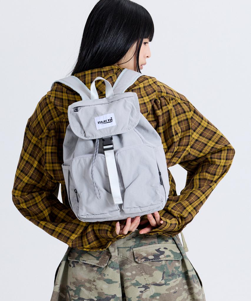 Macni Field Backpack Light Gray