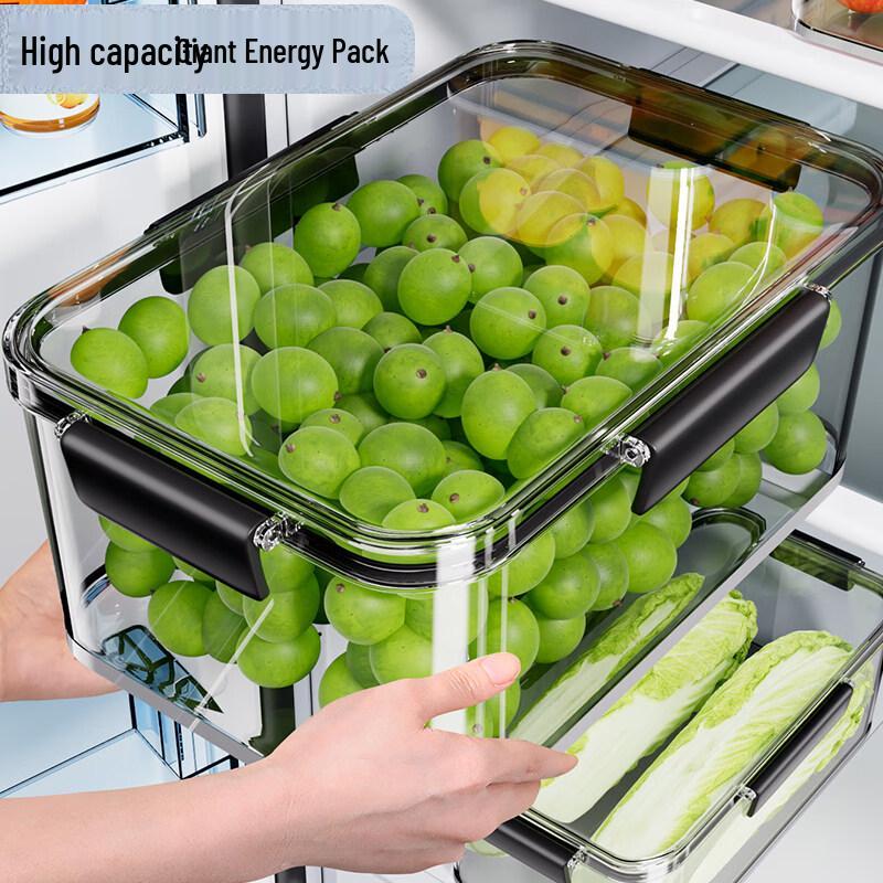 ZISIZ Large Capacity Refrigerator Storage Box