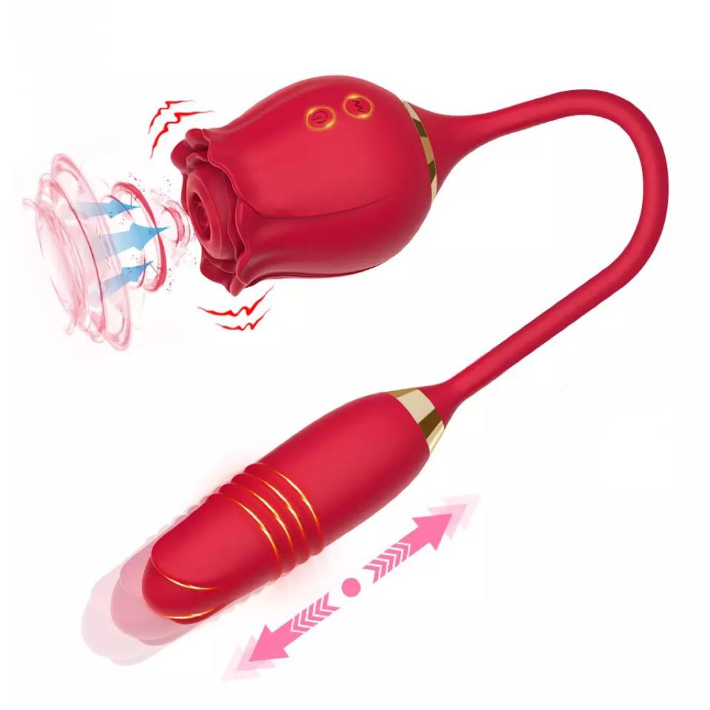 Vibrátor Sucker Toy Sání jazyka Růžová Ženská bradavka 3D bezdrátový stimulátor Masážní přístroj Anální Láska Sex Hračky Klitoris Sání