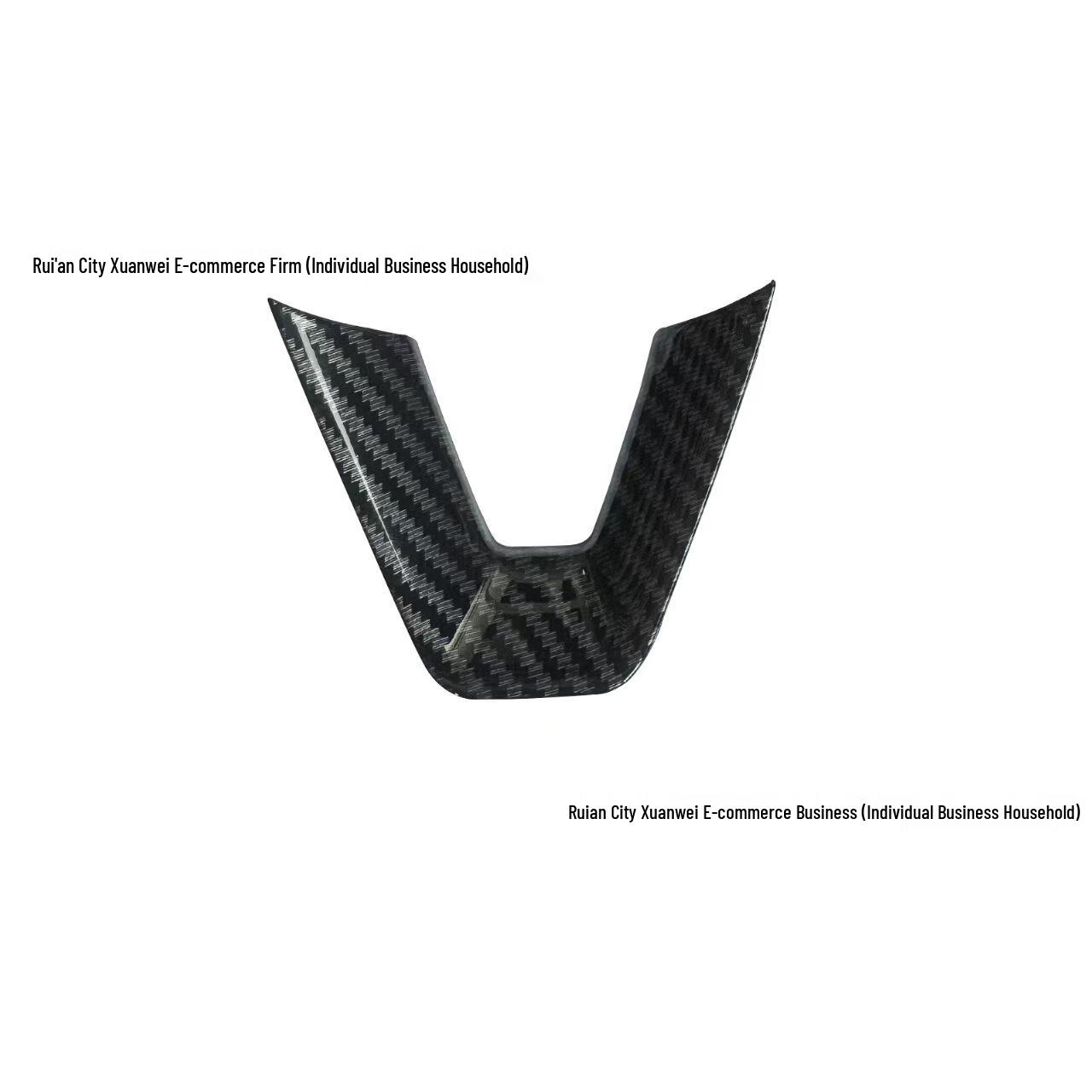 

Tesla Model Y L3 Steering Wheel V-Shaped Decorative Protective Sticker Cover Steering Wheel V-shaped Sticker