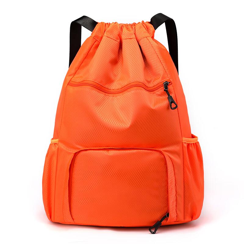 Fitness Drawstring Backpack with Shoe Compartment