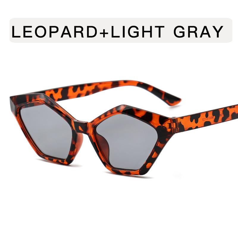 

Polygon Shape Sunglasses Women Korean Fashion Anti-reflective Sun Glasses Man Stage Performance Female Sunglass