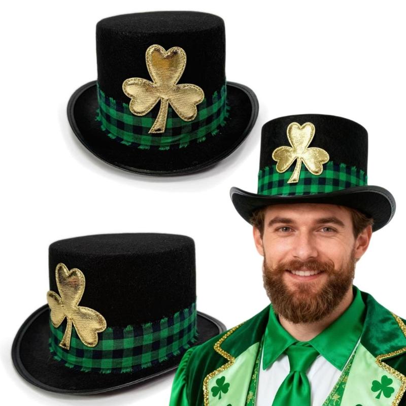 Eleganter Hut für das St. Patrick's Day Kostüm Hut stärkt die Familienbande bei Festival-Treffen und Aktivitäten