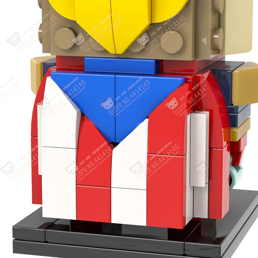Kreative Cartoon-Serienfiguren MOC Bausteine DIY Bender Roboter Inspector Gadget Unbesiegbarer Omni-Man Modell Spielzeug für Kinder