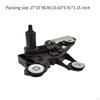 Windshield Wiper Motor Accessory 1141045 Sturdy Spare Parts Compatible Black for Fiesta MK5 MK6