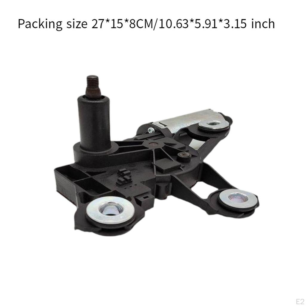 Windshield Wiper Motor Accessory 1141045 Sturdy Spare Parts Compatible Black for Fiesta MK5 MK6