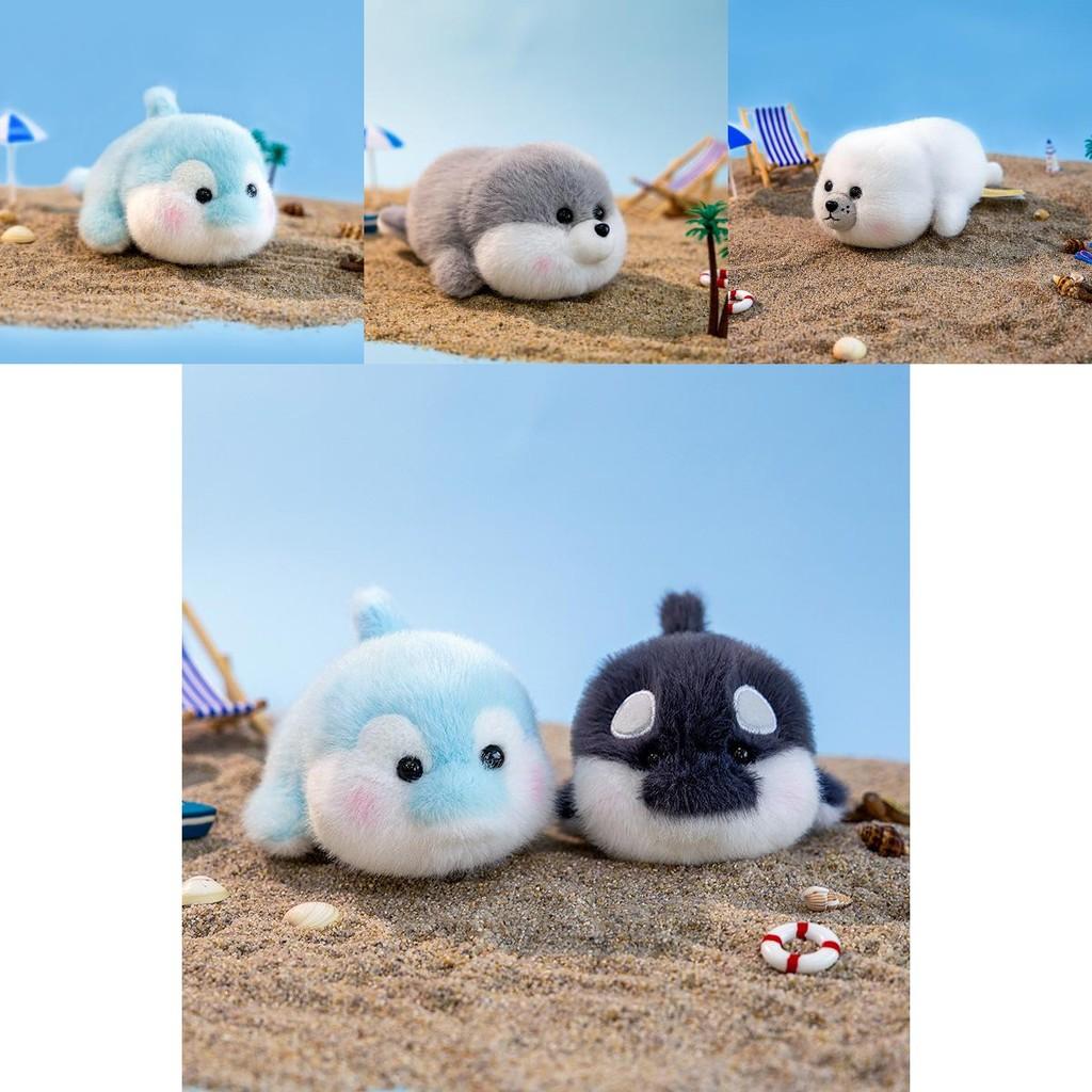 Cute Cartoon Seal Whale Walrus Plush Toy Doll For Kids And Collectors