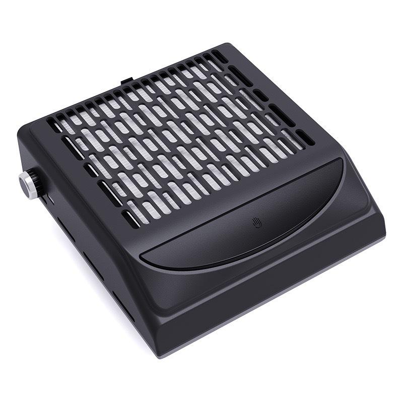 100W High-Power Nail Dust Collector with Adjustable Speed & USB Output, Japanese Filter Net Vacuum Cleaner