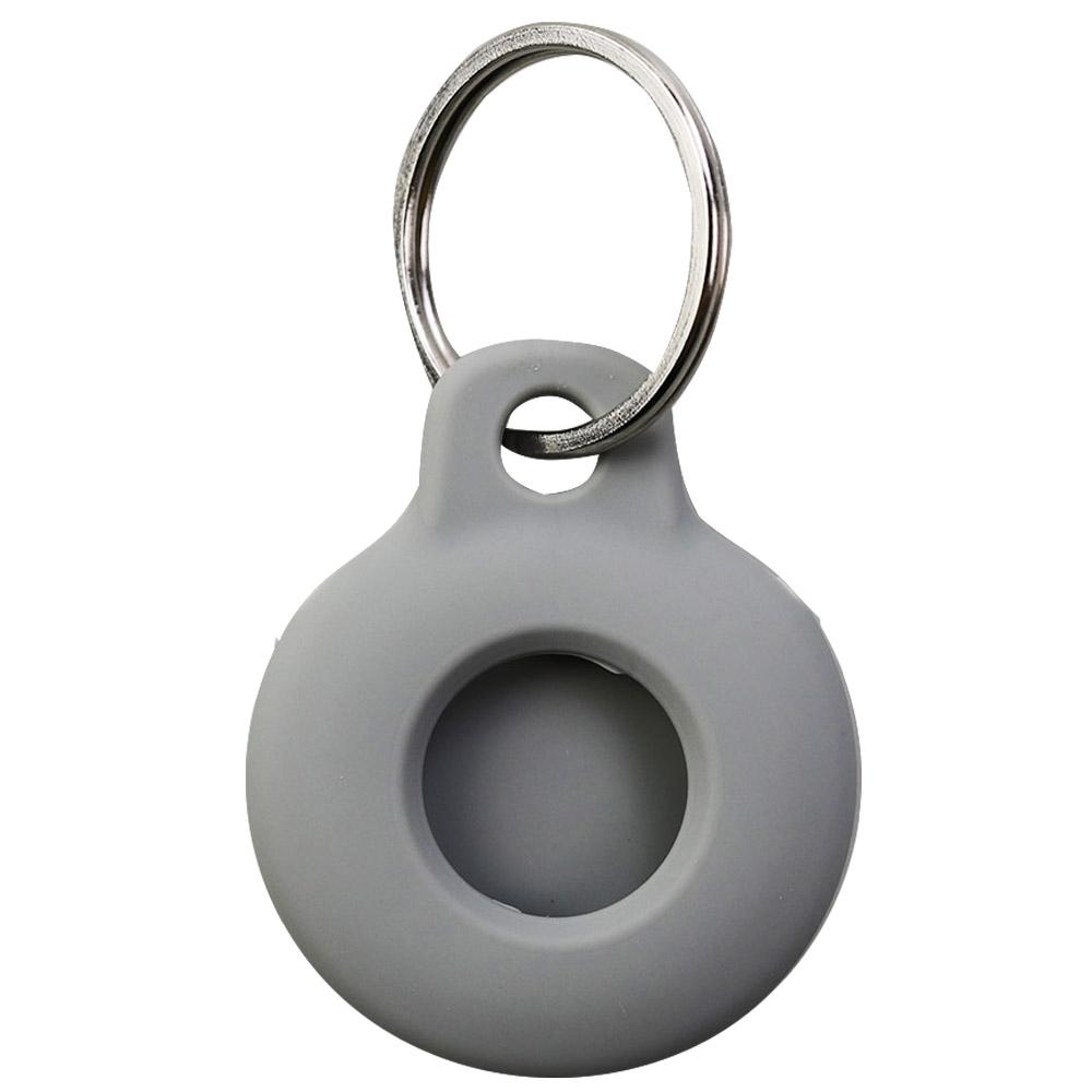 1PC Silicone For AirTags Tracker Locator Protective Case with Keychain Anti-lost Device Sleeve Smart Accesso ProtectsIm Pacting