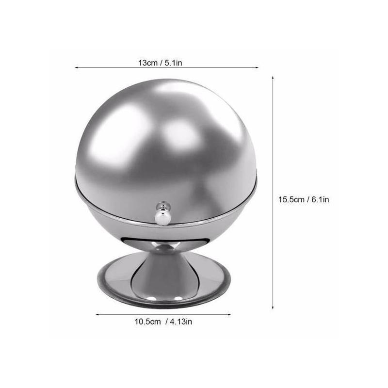 Convenience Storage Sugar Bowl Sliver Ball Shape Candy Jar Suitable Household Kitchen Storage Organizer Tools Accessories