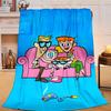 1PC Magical Friendship timmy Adventure Flannel Blanket Suitable for Both Men And Women, Soft Ideal for Beds And Sofa, Birthday Or Christmas Gift