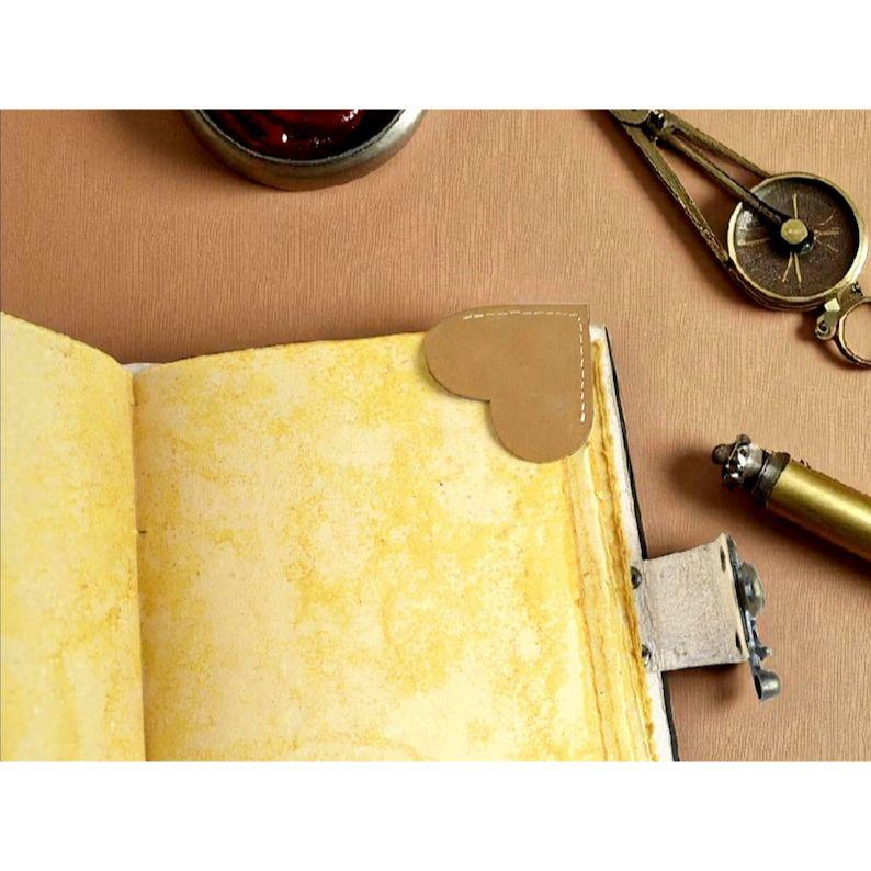 Butterfly Grimoire Journal – Celestial Leather Notebook | Lunar Moth Spell Book of Shadows