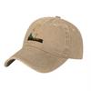 Classic Washed Canvas Baseball Cap Embroidered Logo Vintage Style Adjustable Fit for Outdoor