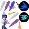 Zoey Kpop Demon Hunters Cosplay Lights Dart Weapons Roleplay Props For Girl Group Idol Halloween Carnival Costume Accessories