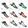 Compatible with Yamaha FZS150V2/V3, FZR150V2 for Modification: Folding Brake, Clutch, and Handbrake Levers.
