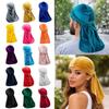 Velvet Durags Caps Long Tail Head Wrap New Pirate Hat  Unisex