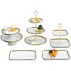 Danshi Zhiyuan European Ceramic Dessert Display Set