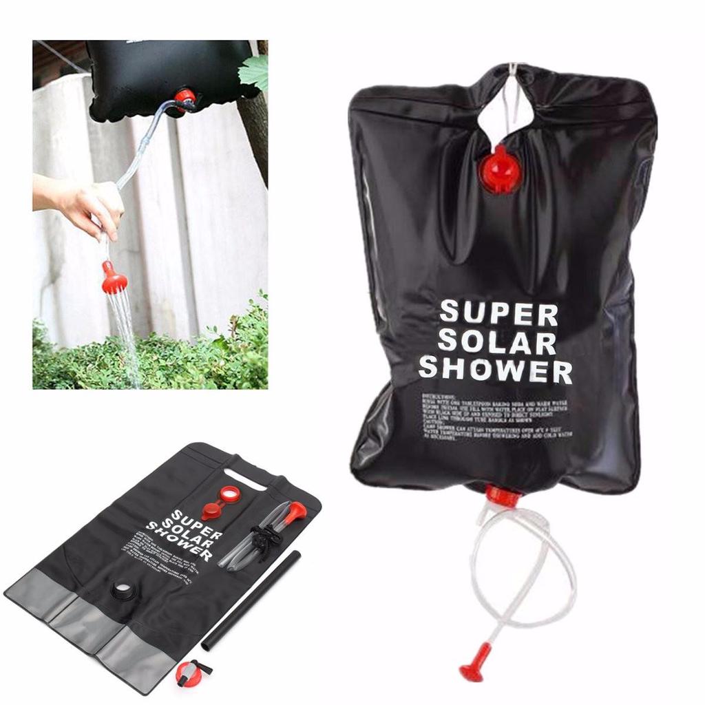 super solar shower bag