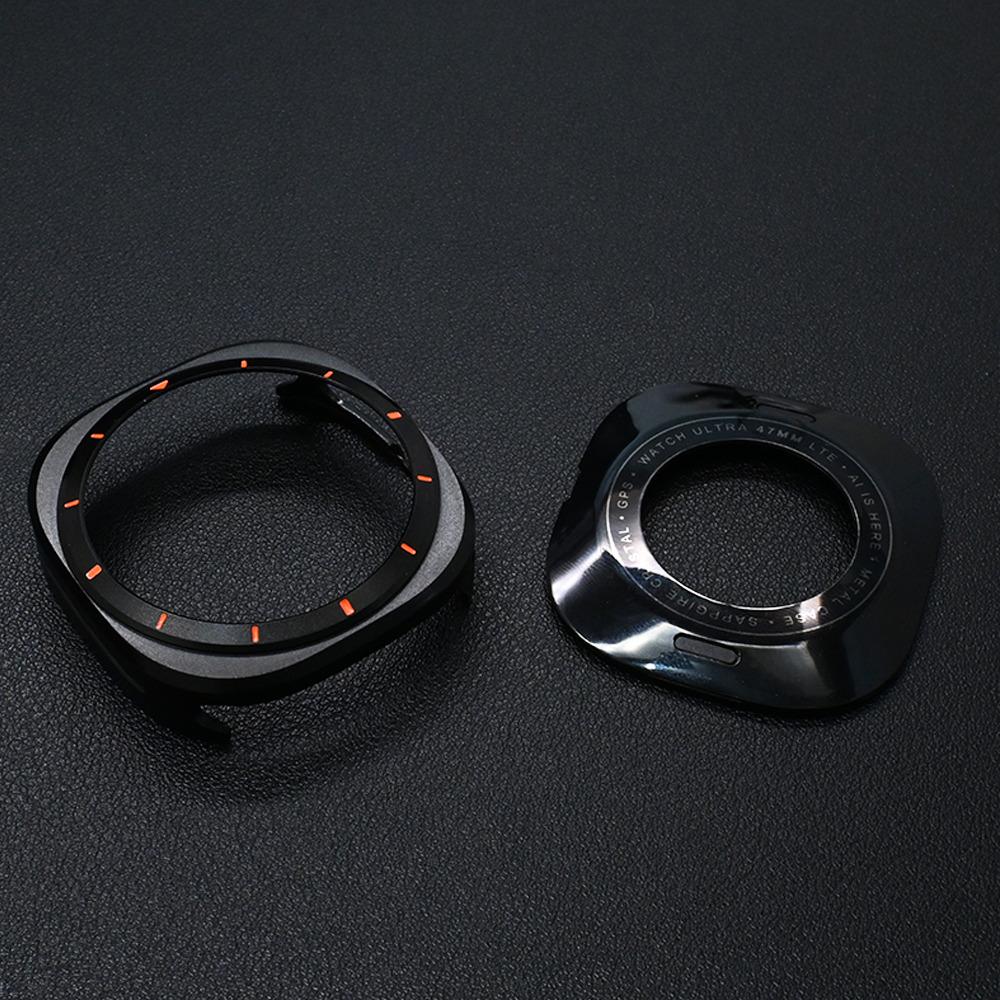 Aluminum Alloy Protective Case for Samsung Galaxy Watch Ultra 2025 Accessories Luxury Metal Shell for Galaxy Watch Ultra 7 47mm