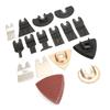 40pcsset Saw Blade Cutter Oscillating Multi Tool Replacement Accessories