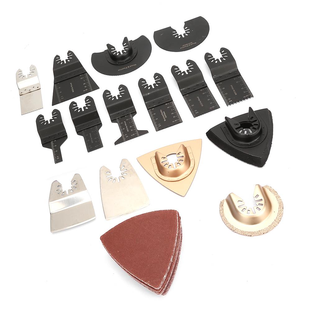 40pcsset Saw Blade Cutter Oscillating Multi Tool Replacement Accessories
