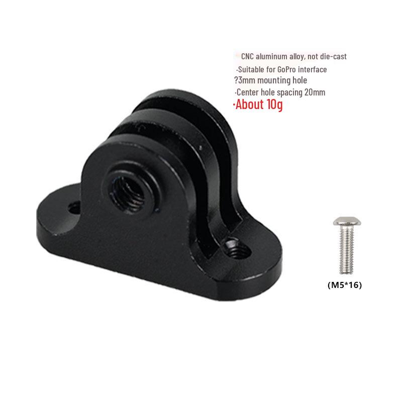 Extension Bracket for Garmin Cycling Computer, Edge Light, and GoPro Headlight Mount