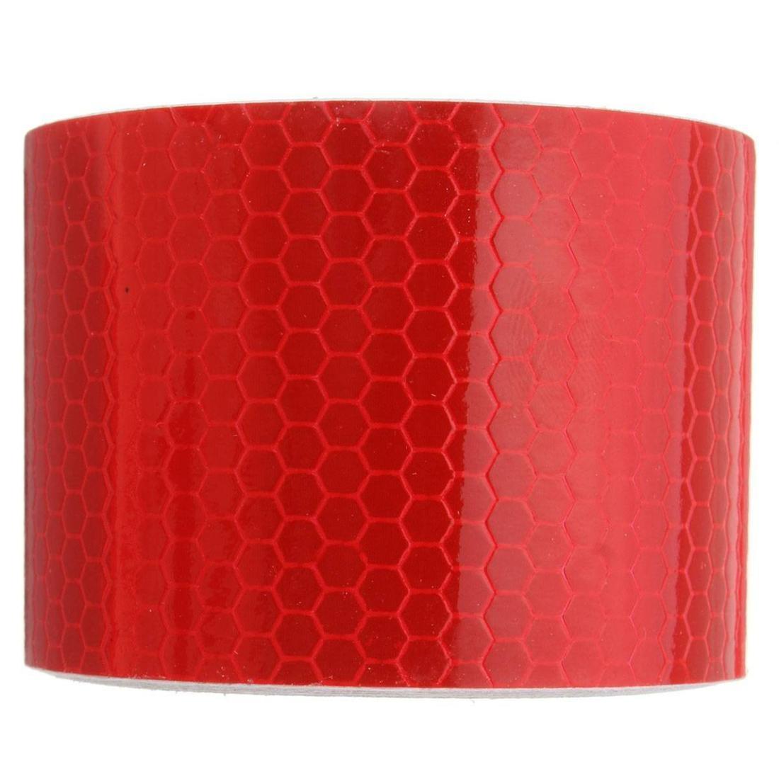 5Cm X 3M Tape Warning Tape Reflector Tape Security Tape, Red красный