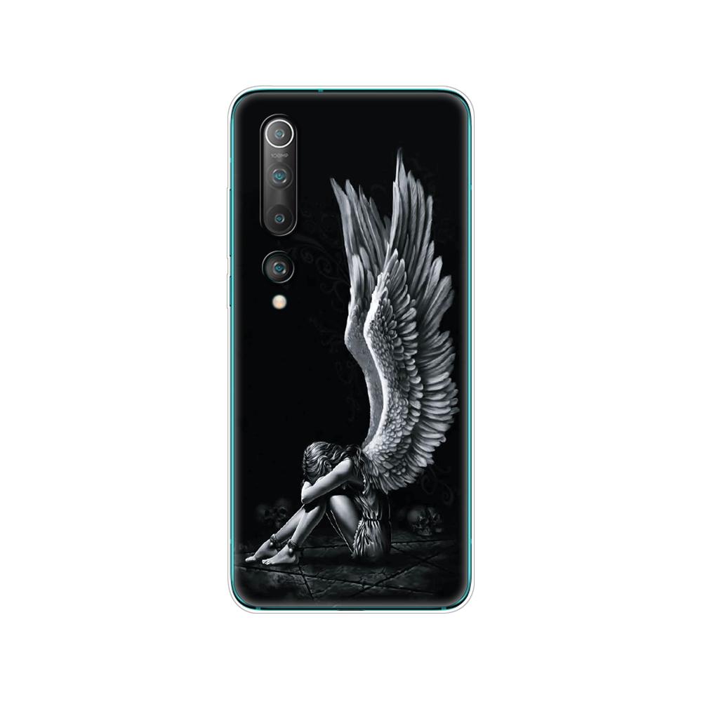 

Силиконовый чехол для Xiaomi Mi 10, мягкий чехол из ТПУ на заднюю панель телефона для Xiaomi Mi 10 Pro Mi10 Etui 6,67 полный защитный чехол-бампер Xiaomi mi 10 Pro