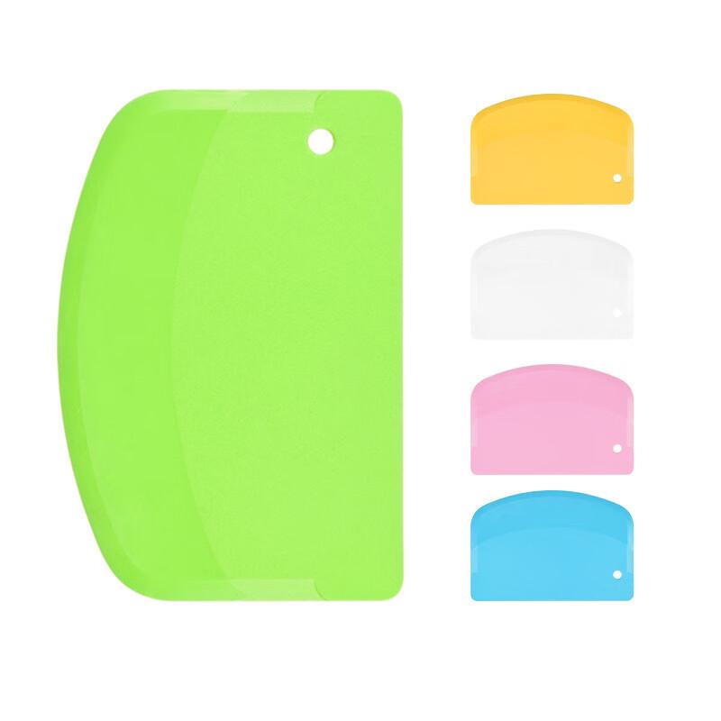 Набор пластиковых скребков для выпечки Changbaosen разных цветов