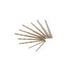 10pcs HSS/M35 Cobalt Drill Bit 1mm 1.5mm 2mm 2.5mm 3mm Used For Stainless Steel Hard Alloy Triangle Bit Concrete Drill Bits