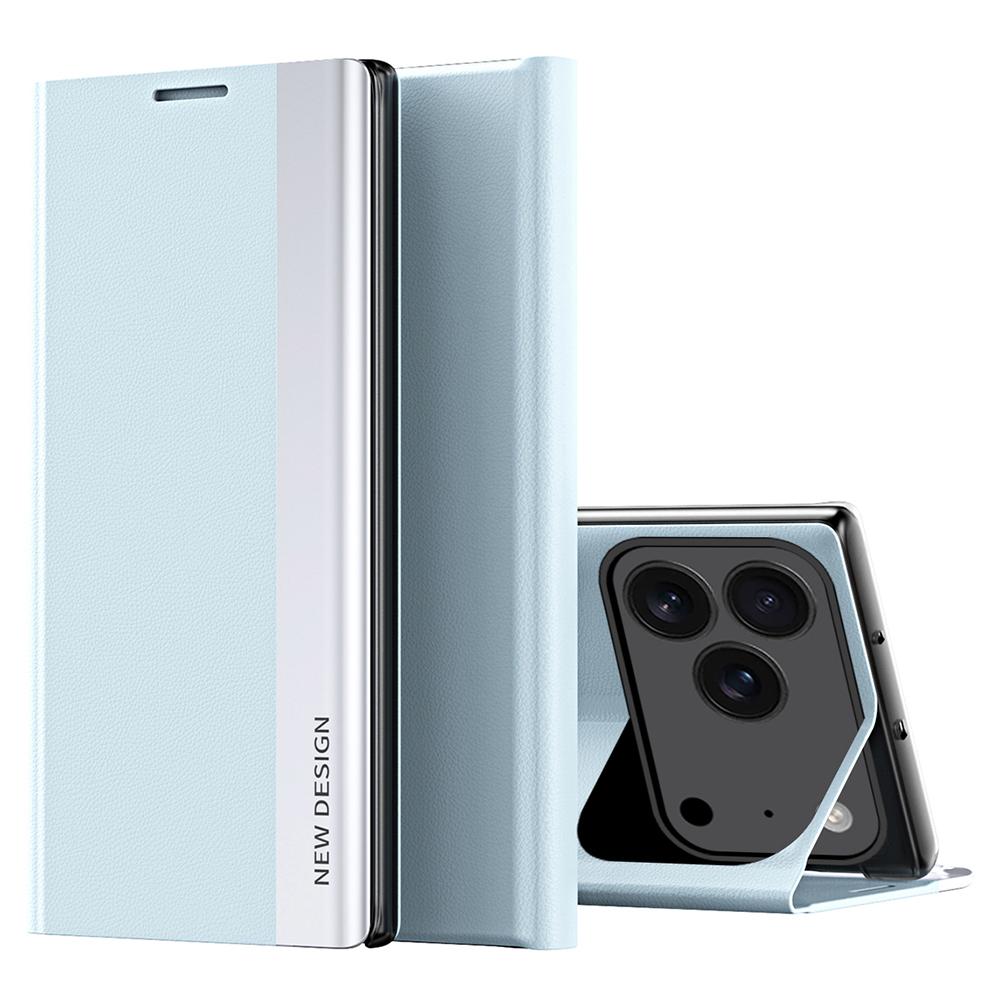 For iPhone 17 Pro Max Case Anti-Drop Leather Phone Cover with Stand