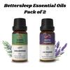 Ananta Besser Schlafen Ätherisches Öl Set – Zedernholz & Lavendel Aromaöle (10 ml × 2)
