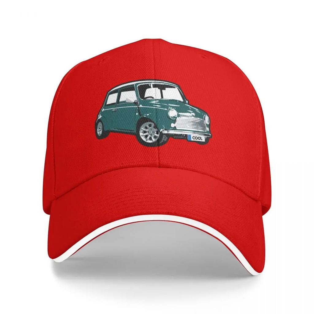 Green Classic British Car Baseball Cap Trucker Cap Luxury Women Cap Women Beach Fashion Unisexs