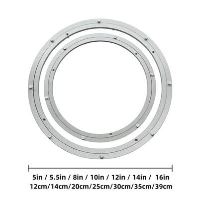 12–39 cm Drehteller mit drehbarem Lager, Lazy Susan-Basis für Küchen-/Esstisch, Drehtisch, Serviertablett