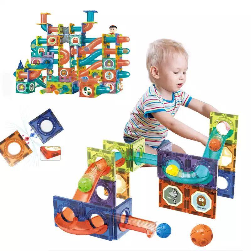 Magnetic Lighting Building Blocks With Multicolor Educational Design**
