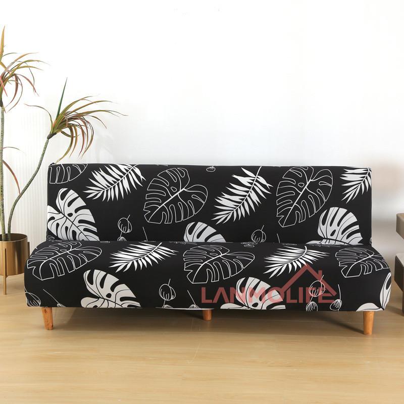 

Чехол для складного дивана-кровати с простой эластичностью, без подлокотников, утолщенный, пыленепроницаемый чехол для дивана, все включено 190—210cm