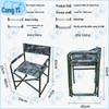 Cangyi Portable Steel Folding Table & Chair Set